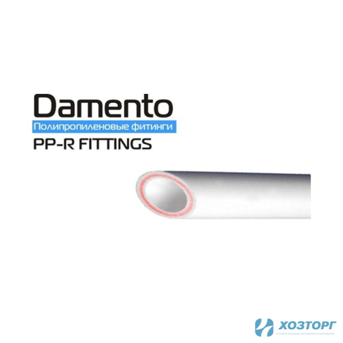 Труба PN25/50 х 8,3 SDR6 (стекловолокно) Damento белый (4/12)