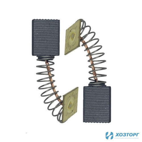 Щетка угольная  6х10х13 Пружина, пятак