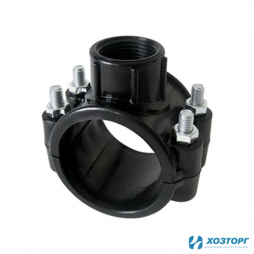 Врезка болтовая  25х3/4" ПНД 04238 (20/160) Врезка болтовая  25х3/4" ПНД 04238 (20/160)