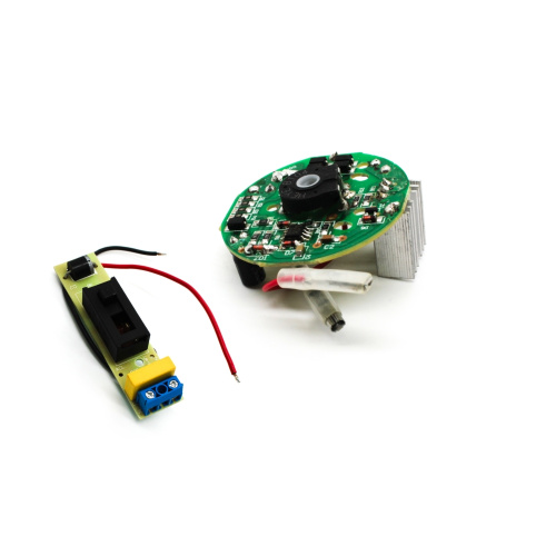 Плата электронного управления с выключателем в сборе фена ФТ-2200 F