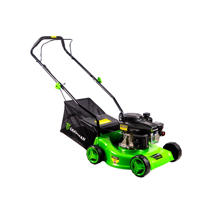 Газонокосилка бензиновая GRASSMAN PT 41LM-1 ,3,3кВт/4,5лс,3200об/мин,захват41см,40л,4Т/АИ-92 (1/6)