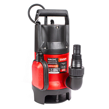  Насос д/грязной воды СИЛАЧ  НД 850/8.5Н (850Вт, макс.произ.235л/мин, макс высота подъема 8,5м)нар. попл. (4/60)
