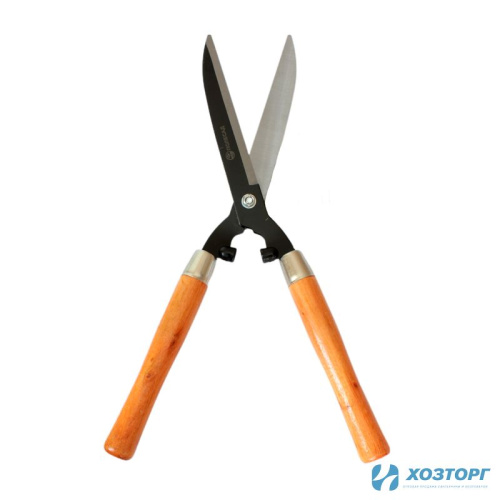  Ножницы бордюрные ПОЛЕСАД НБ02409, ручки деревянные (1/24)