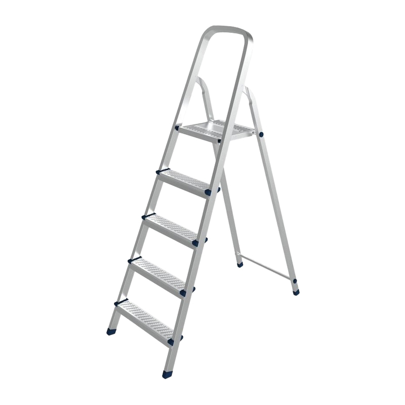 Стремянка 5 ступений оцинкованная П061/5 (1/26)