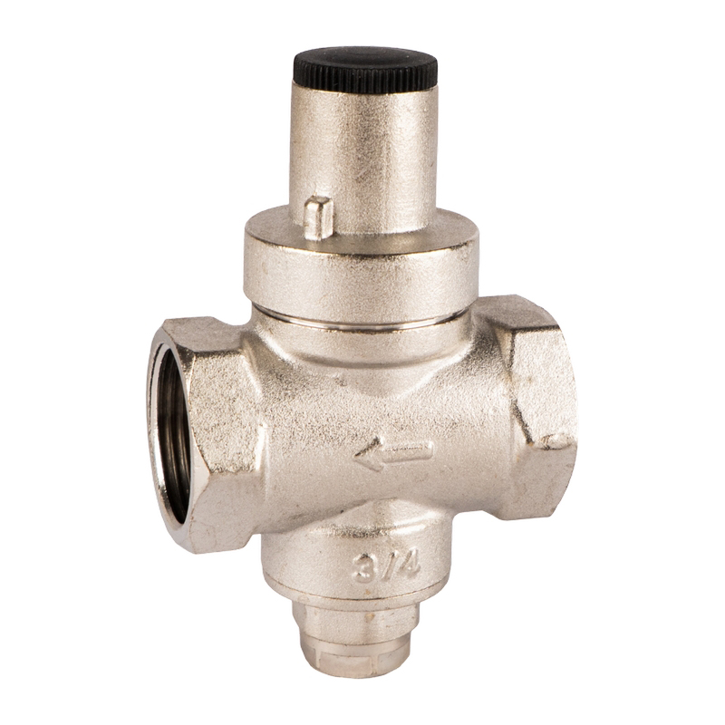 Регулятор давления поршневой 1-6 Бар 3/4" В-В под манометр Damento Clima (1/40)