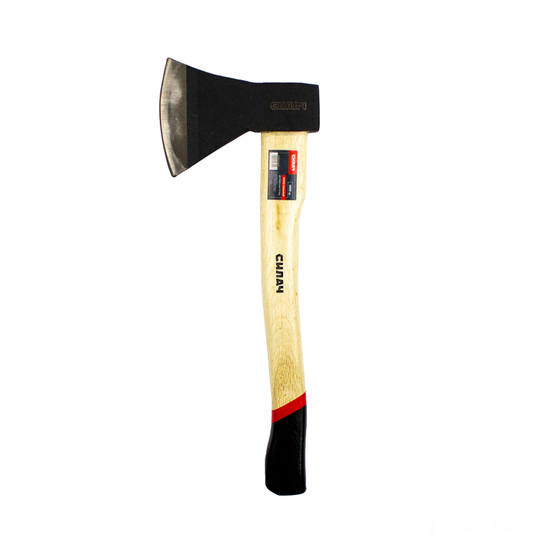 Топор 1000гр. с деревянной ручкой, кованый, СИЛАЧ (6/24)