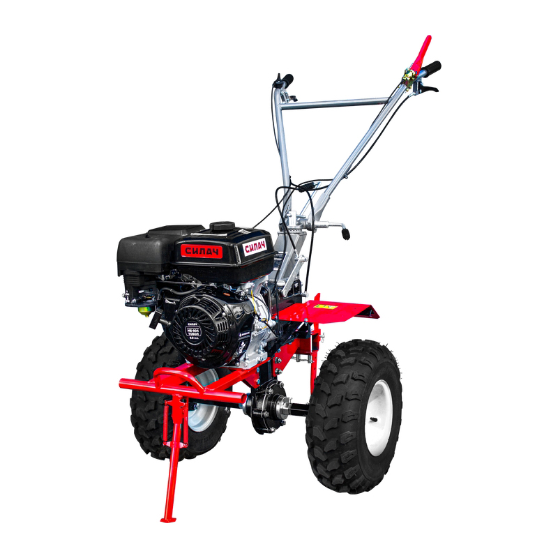 Мотоблок бензиновый СИЛАЧ МБ-904 Тобол БЕЗ КОЛЕС ,9,0л.с.,фрезы31мм,вал отбора - 18мм ,3+1 ,Руль набирается отдельно (1/1)