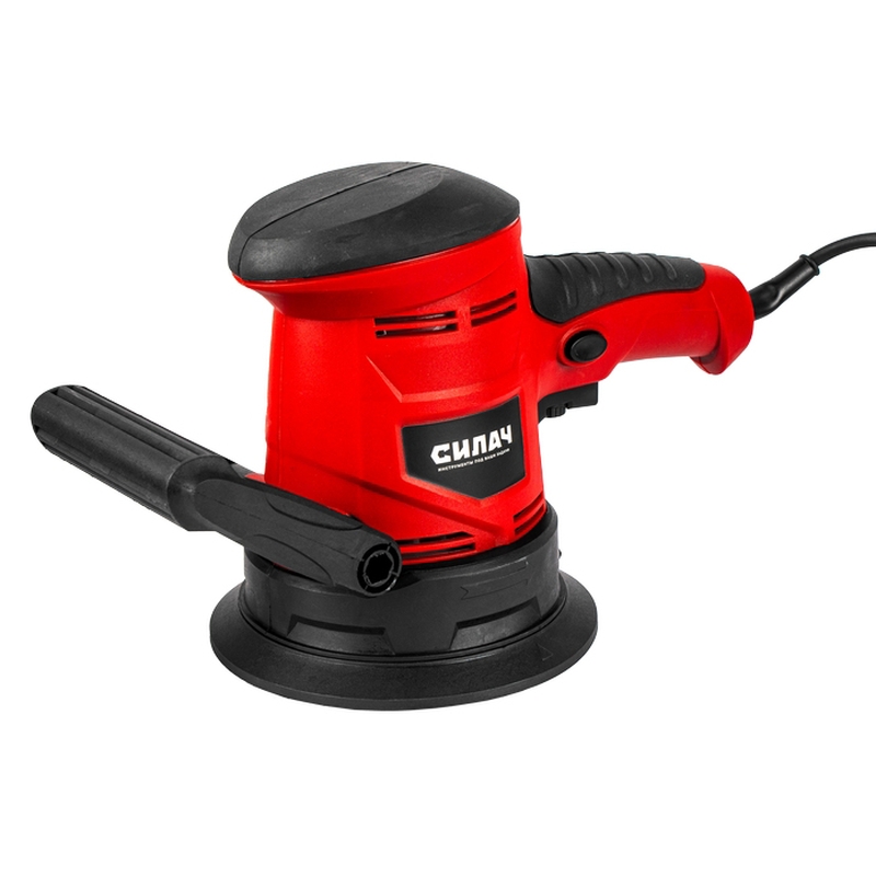 Эксцентриковая шлифмашина СИЛАЧ ЭШМ-125.500Р (500Вт,14 000 - 28 000 кол/мин,125мм) меш.пылесбор. (1/4)