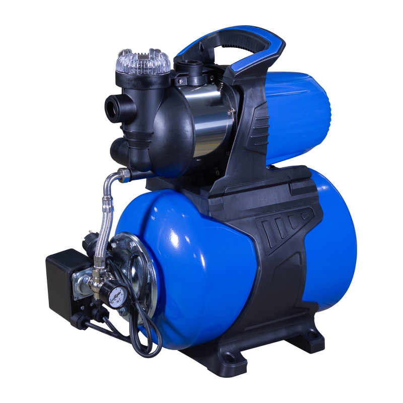   Станция автоматического водоснабжения  ВАРЯГ ЭКСПЕРТ НПН 1000 Р - 24 (1000Вт, нерж, напор 45м, производ. 55л/мин, подкл1") (1/10)