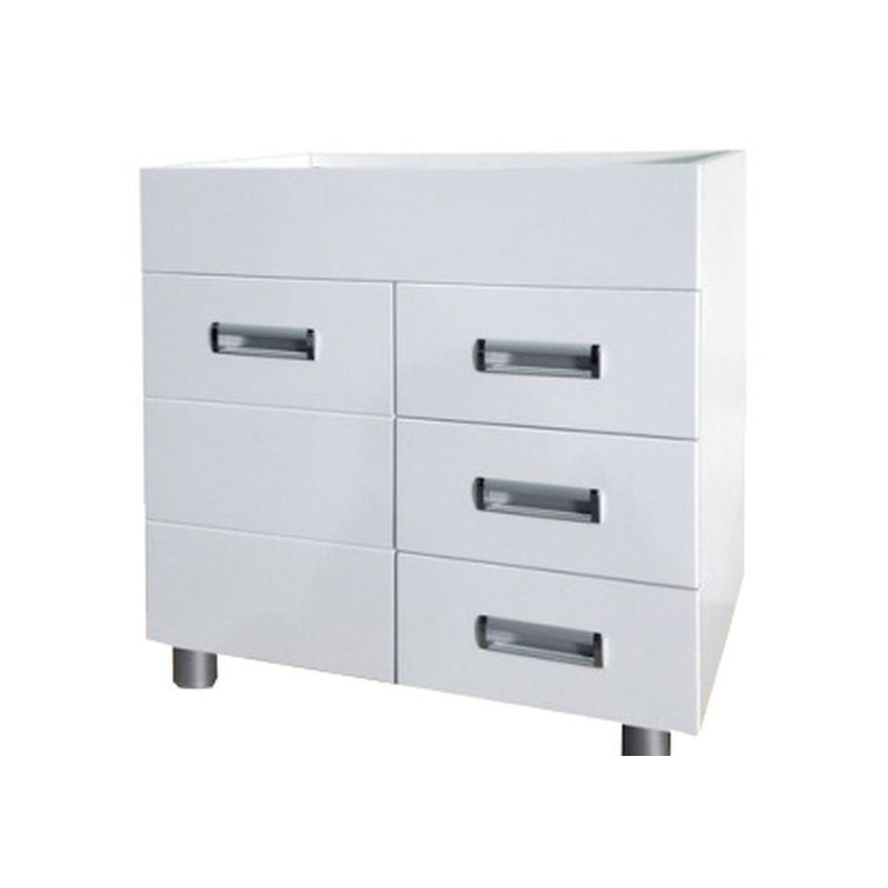    Тумба для ванной НЕВА 700-2 белая (комплектуется умывальником CLASSIC (ANDREA) 700) 1316 (MDW) (1/1)