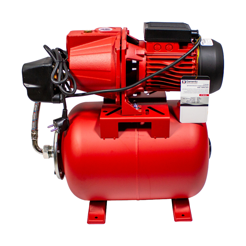 Станция автоматического водоснабжения  DAMENTO АНС  750К/24Ч (750Вт, чугун, напор38м, производ. 42л/мин, подкл1") (1/18)