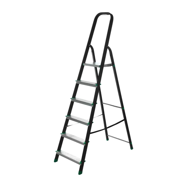 Стремянка алюминиевая комбинированная SMART COMBI 6 ст, SN023-06 (1/10)