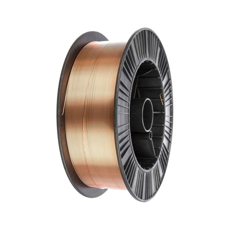  Стальная омеднённая сварочная проволока СИЛАЧ ER70S-6 (ан.Св08Г2С/G4Si1) д.1,2мм D300,катушка 15 кг (1/72)