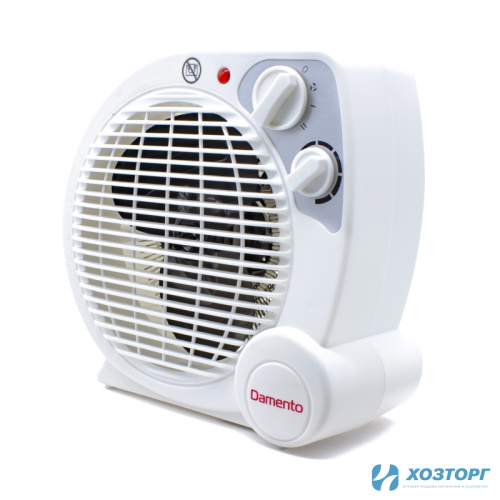 Тепловентилятор DAMENTO TE-03, мощность 2000 Вт, нагрев. эл. спираль, 3 реж.работы (1/10)