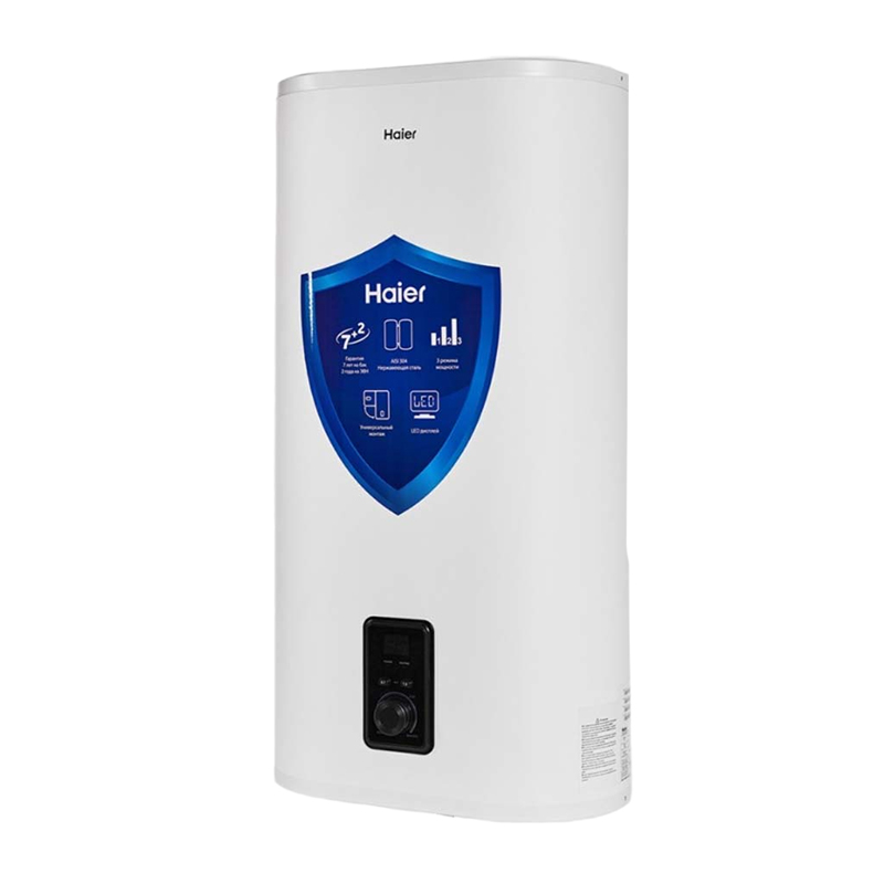 Водонагреватель  HAIER ES 80V-F4 INOX объем 80л, размер В974xШ493xГ308мм,2 кВт) ТЭН и бак нержавейка (1/1)