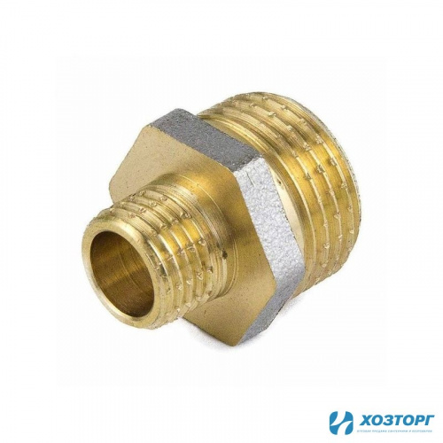 Ниппель переходной 40*25 (1 1/2"х1") наружная резьба TIM SM064 (5/70)