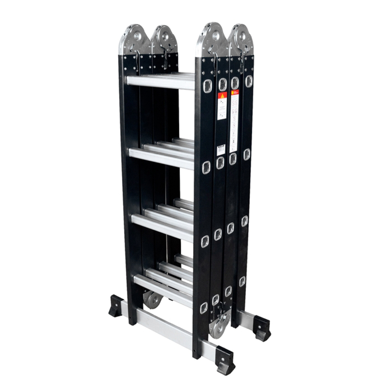 Лестница-трансформер из углеродной стали ПОЛЕСАД Стандарт 4*4, выс 4,6 м, масса 14 кг (1/1)