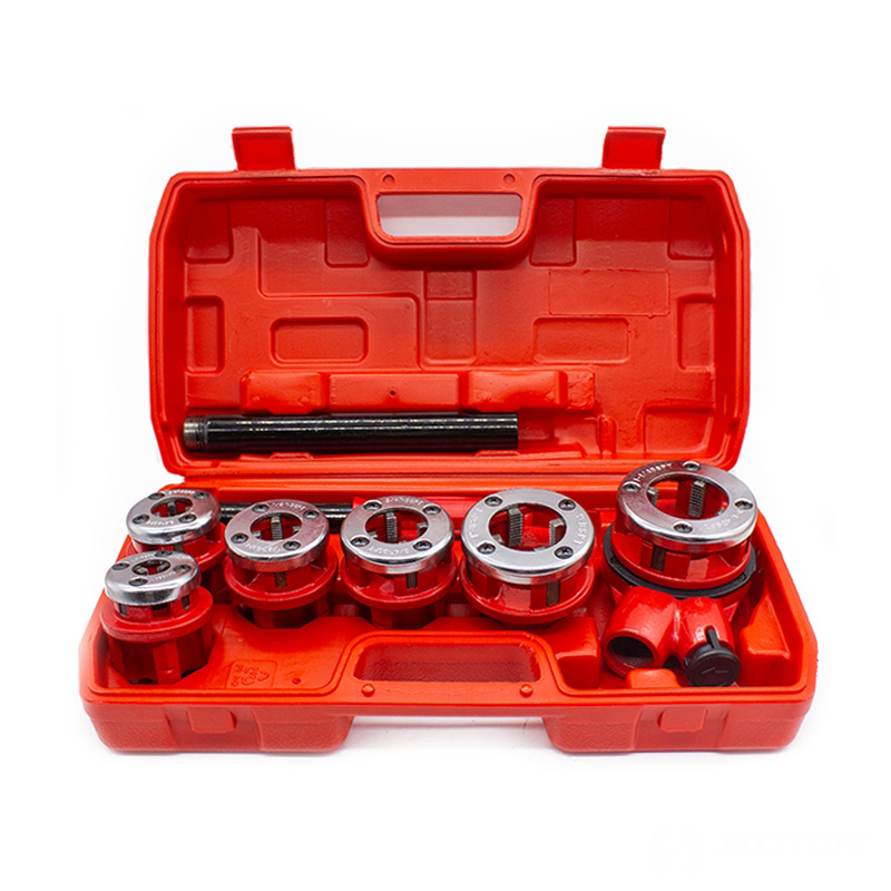 Набор клуппов СИЛАЧ НК-9   9 предметов 1/4, 3/8, 1/2, 3/4, 1, 1 1/4 трещотка, ручка, удлинитель (1/4)