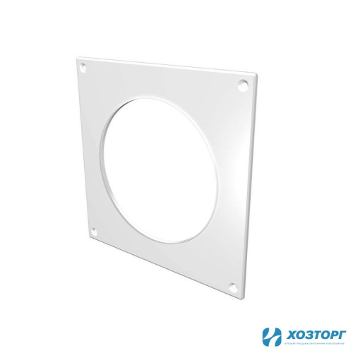 Накладка торцевая пластик 150х150 для воздуховода D100 "10НКП"/ERA (1/250)