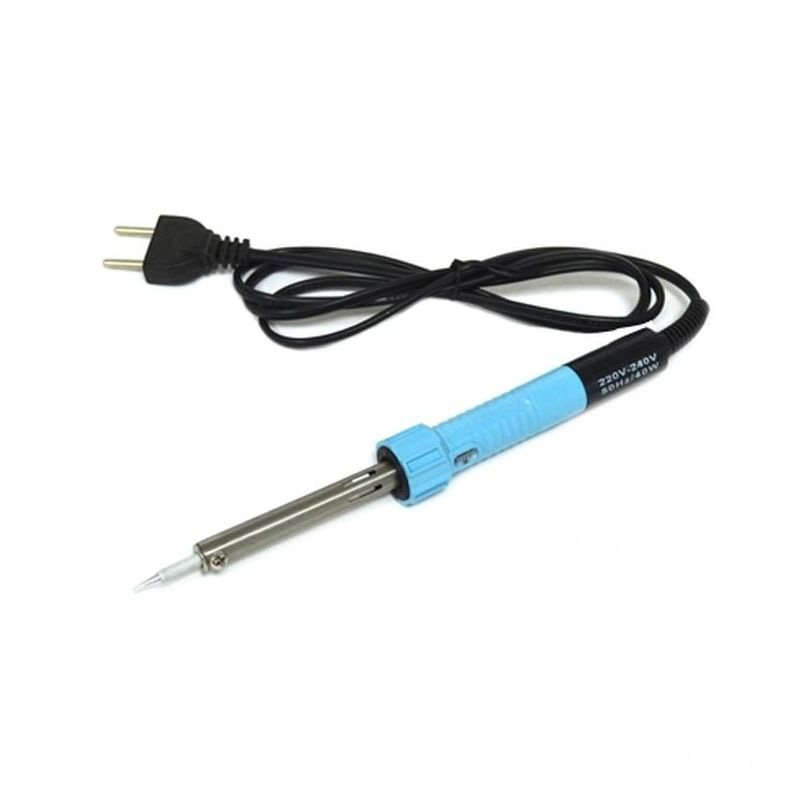 Паяльник 60Вт, 220В, пластиковая  ручка 929-005 (12/60)