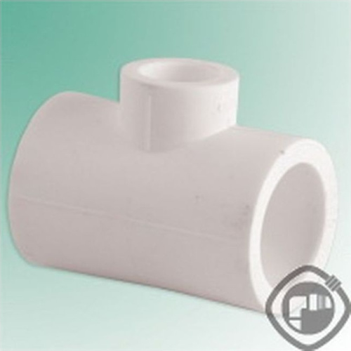 Тройник соединительный переходной 63*40*63 ТВ белый 030040240 (4/32)