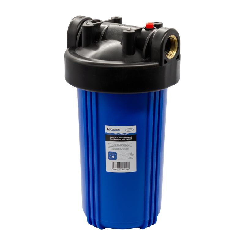  Фильтр магистральный Damento 10" BB1" синий (1/4)