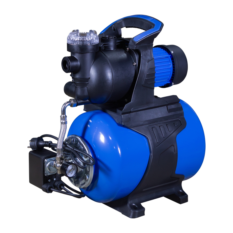   Станция автоматического водоснабжения  ВАРЯГ ЭКСПЕРТ НПП 1000 Р - 24 (1000Вт, пластик, напор 45м, производ. 55л/мин, подкл1") (1/10)