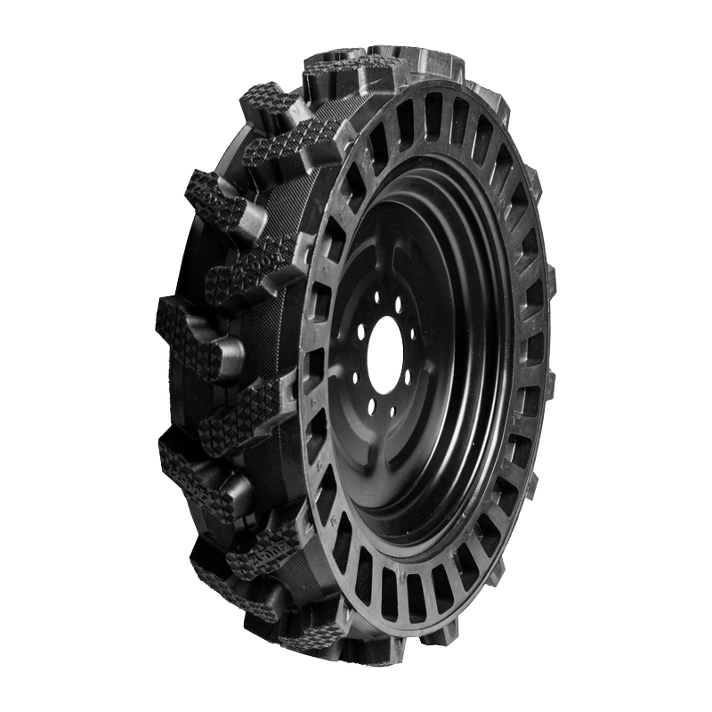 Колесо к МОТОБЛОКУ ЦЕЛЬНОЛИТОЕ 22*5.00-12 СИЛАЧ, диск 8 отверстий, цена за штуку (2/24)