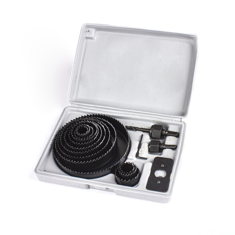 Набор пил кольцевых 18 предметов, 19-127мм, в кейсе СИЛАЧ (1/30)