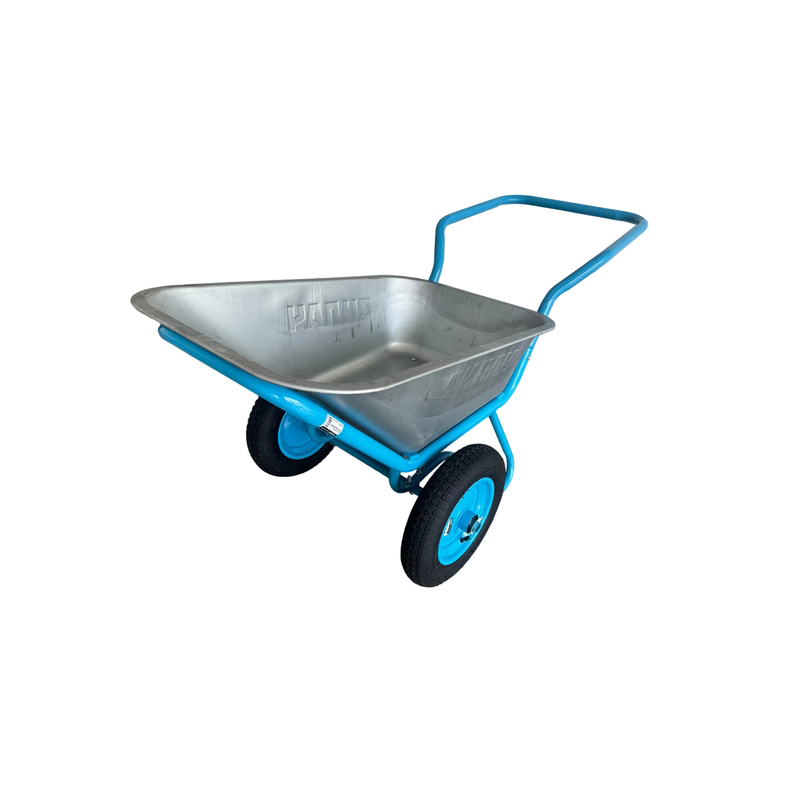  Тачка строительная СИЛАЧ - ТСт 110/2П, 2 колесная LUX П-образная ручка, 360кг, Индивидуальная упаковка (1/1)