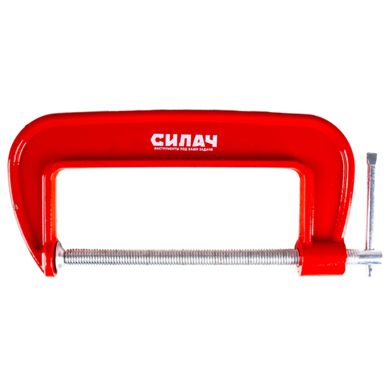 Струбцина G-образная, 6", 150 мм  СИЛАЧ (1/40)