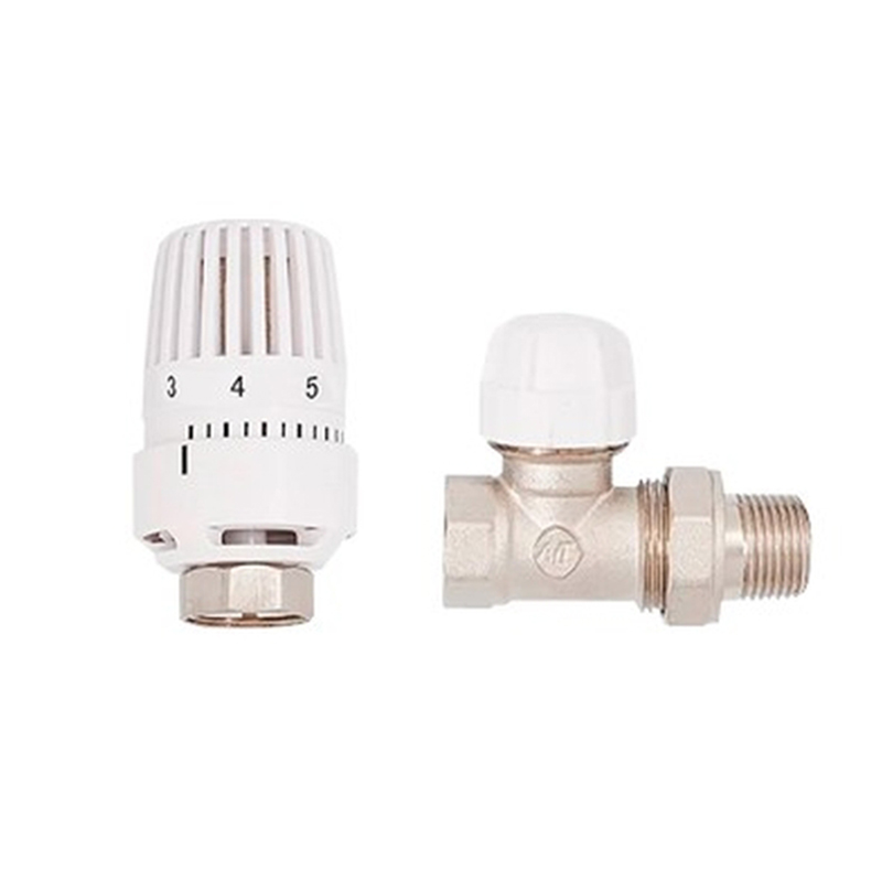  Клапан радиаторный термост-й прямой  с термоголовкой вн/нар 1/2 TEBO T-TA.ТГ.902.12.М30-15.CN (1/18)