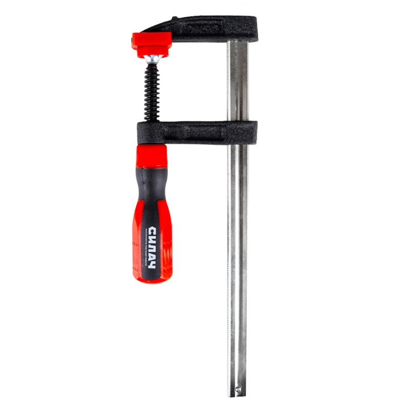 Струбцина F-образная усиленная 50х200 мм СИЛАЧ МАСТЕР (1/20)