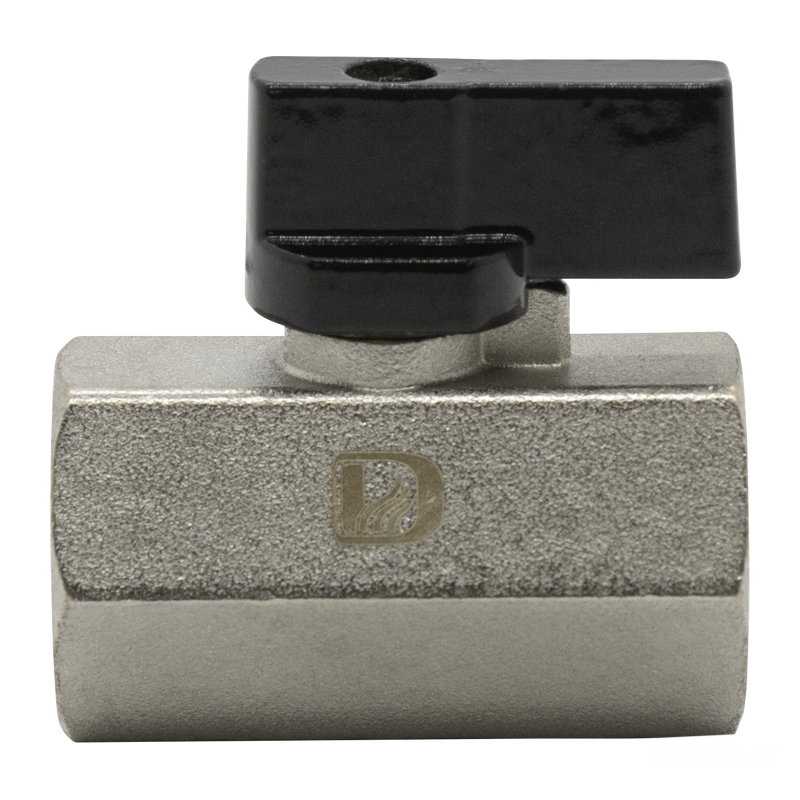 Кран шаровой мини Damento  1/2" В-В гайка-гайка (10/160)