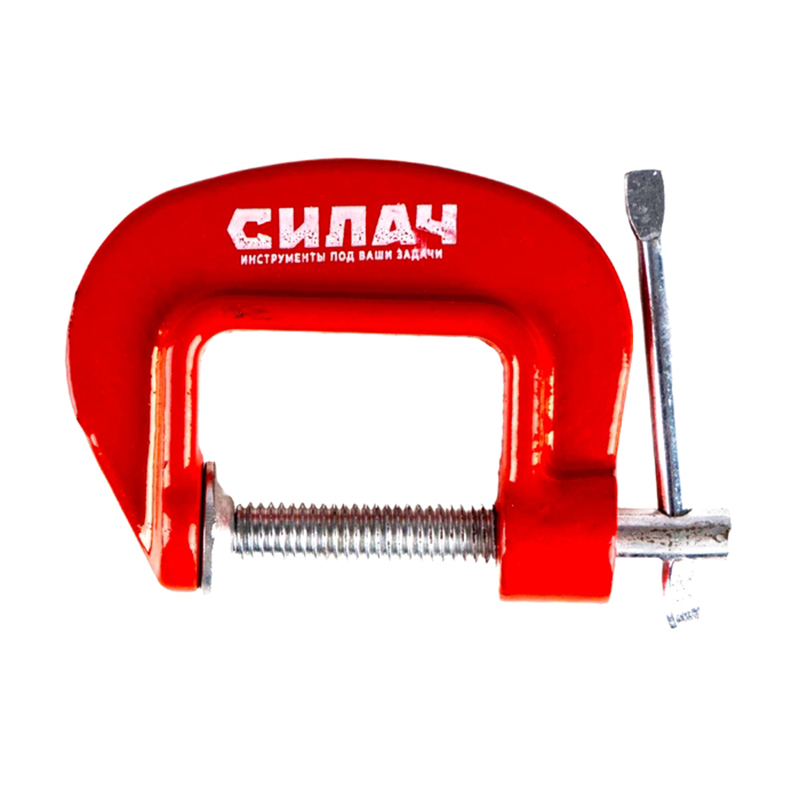 Струбцина G-образная, 1", 25 мм  СИЛАЧ (1/500)