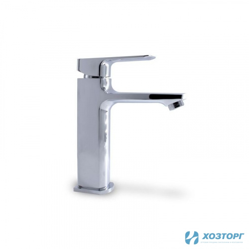 Смеситель  д/умывальника DAMENTO FLORA  LA03.01, шаровый, хром, излив короткий, п/г (1/10)