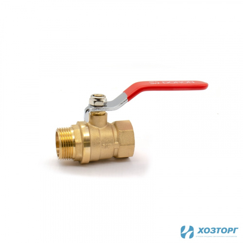 Кран шаровой DORON  3/4" В-Н ручка гайка-штуцер (10/120)