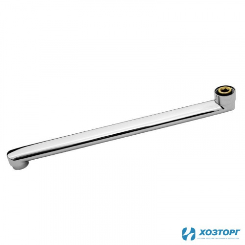 Излив для ванны, прямой, 400мм HAIBA 40F (10/50)