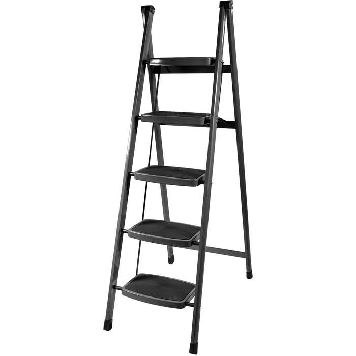 Лестница-стремянка ПОЛЕСАД Стандарт 5-х ступенчатая с широкими антискользящими ступенями (1/1)