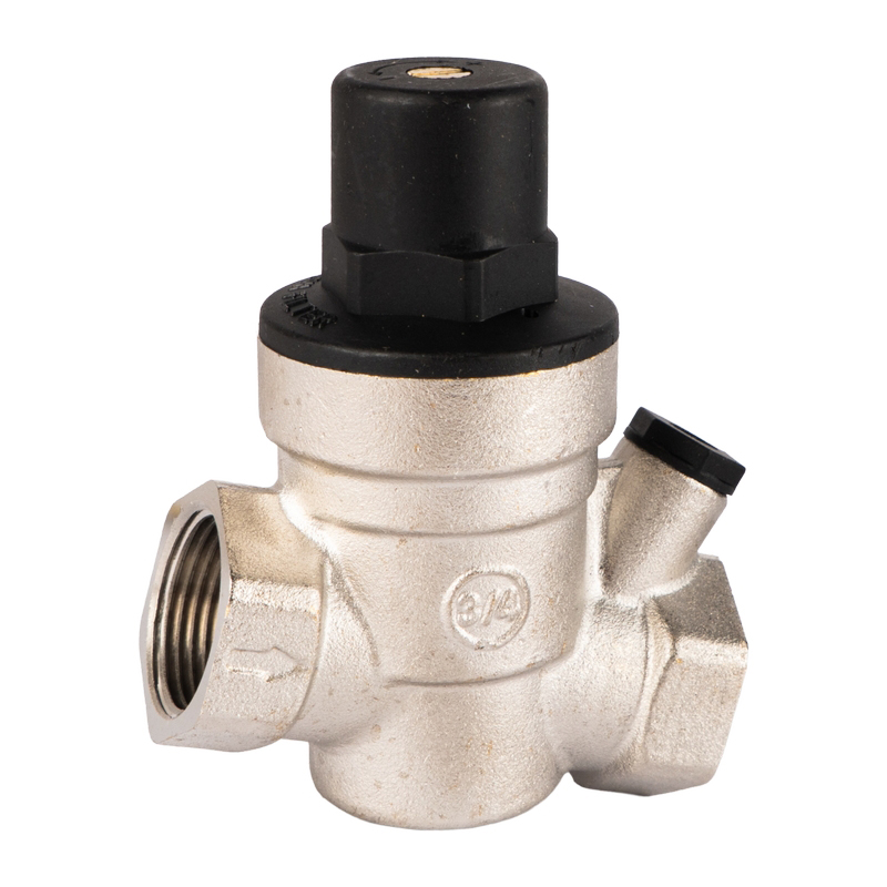 Регулятор давления мембранный 1-7 Бар 3/4" В-В под манометр Damento Clima (1/40)