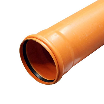    Труба канализационная ПВХ.160х3,2-2000мм вс SN-2, Хемкор (3/28)