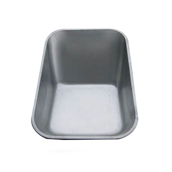 Корыто для строительной тачки 110л с отверстиями ,0,8 мм(1/1)