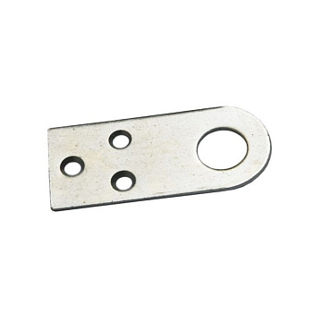    Пробой-ушко 40*75*1,8 прямое, оцинкованное (1/400)