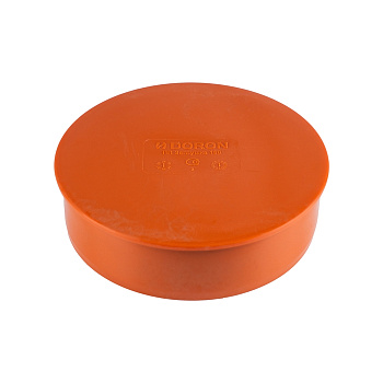 Заглушка канализационная наружная 160 DORON (1/100)