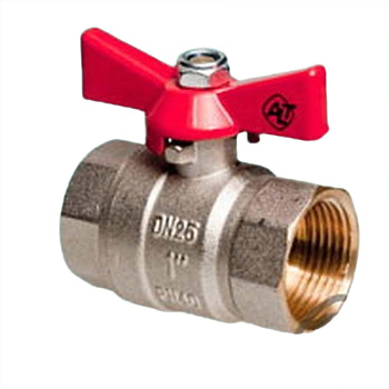    Кран шаровой ALT-Z 1/2" В-В бабочка гайка-гайка 201 (20/160)